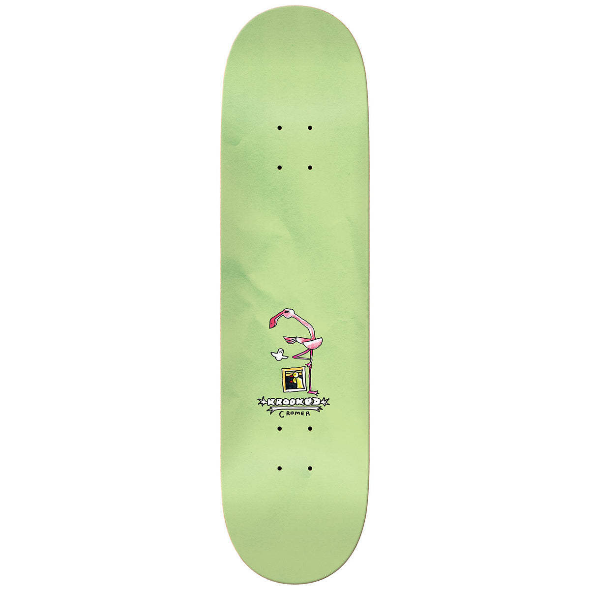 Krooked Cromer Flamingo 8.38 Skateboard Deck