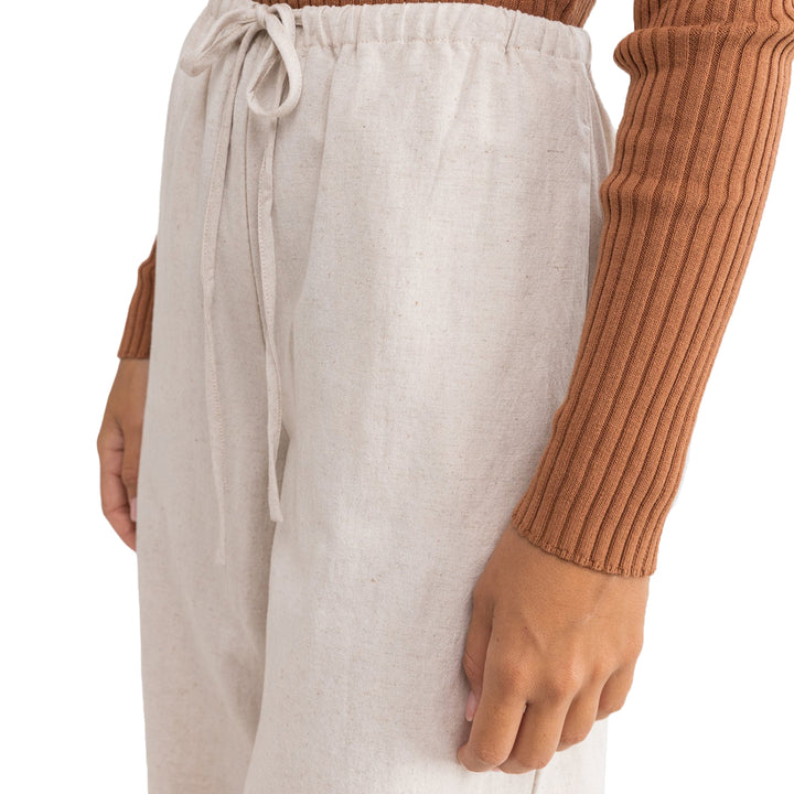 Rhythm Classic Drawstring Pants - Women's Oat