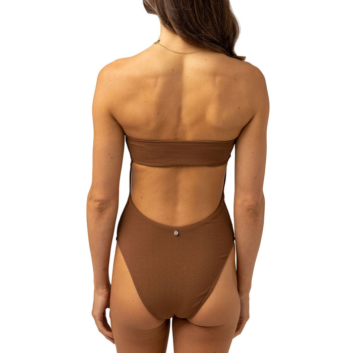 Rhythm Avoca Strapless One-Piece - Women's Chocolate