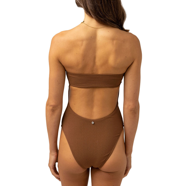 Rhythm Avoca Strapless One-Piece - Women's Chocolate