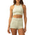 Rhythm Maisy Check Surf Shorts - Women's Sage