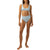 Rhythm Isla Rib Hi Hip Banded Bikini Bottom - Women's Cool Blue