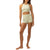 Rhythm Maisy Check Cross Back Crop Top - Women's Sage