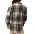 Rhythm Sonnie Check Shacket - Women's Blue