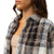 Rhythm Sonnie Check Shacket - Women's Blue