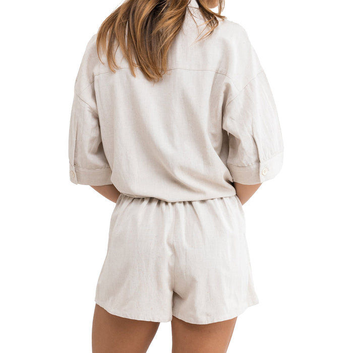 Rhythm Classic Beach Shorts - Women's Oat