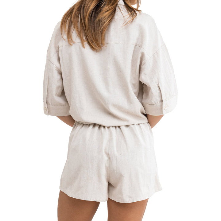 Rhythm Classic Beach Shorts - Women's Oat
