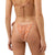 Rhythm Adina Paisley Gather Tie Side Hi Cut Bikini Bottom - Women's Terracotta