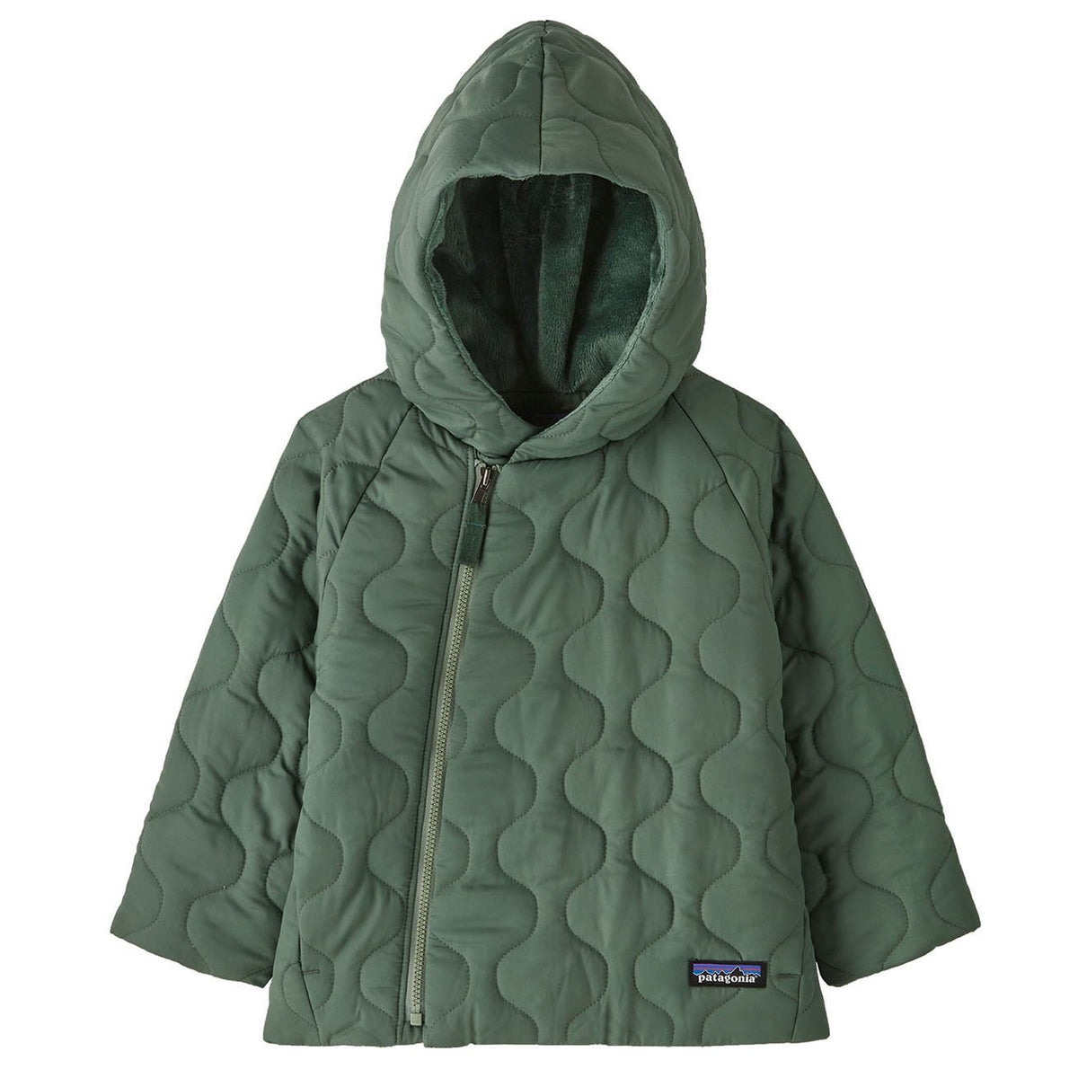 Patagonia Quilted Puff Jacket - Toddlers' Hemlock Green