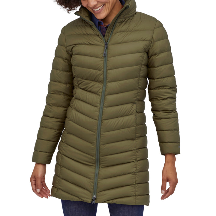 Patagonia Silent Down Parka - Women's Basin Green