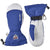 Hestra Army Leather Heli Ski Mittens Royal Blue
