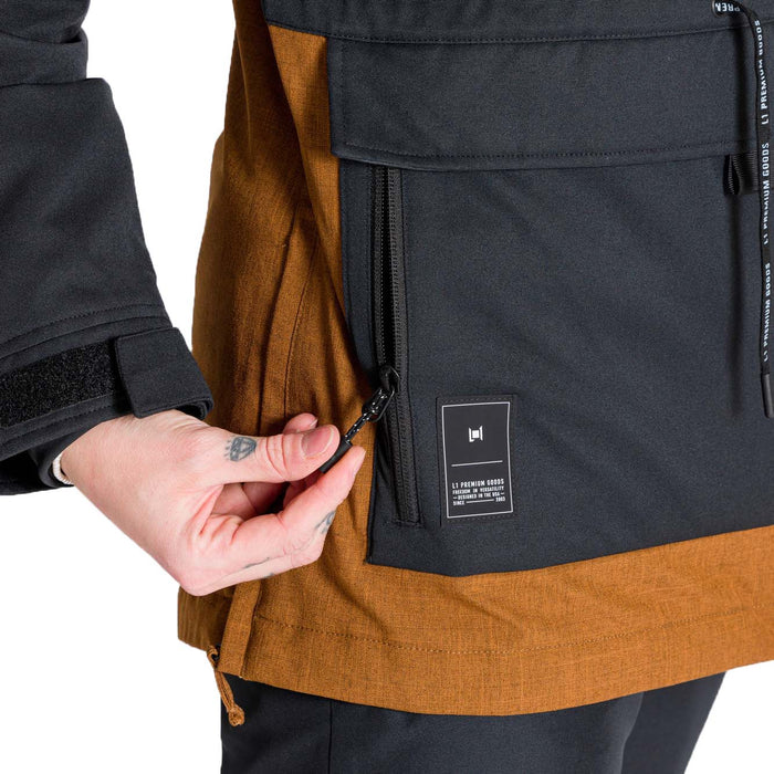 L1 Prowler Anorak - Women's Black/Amber