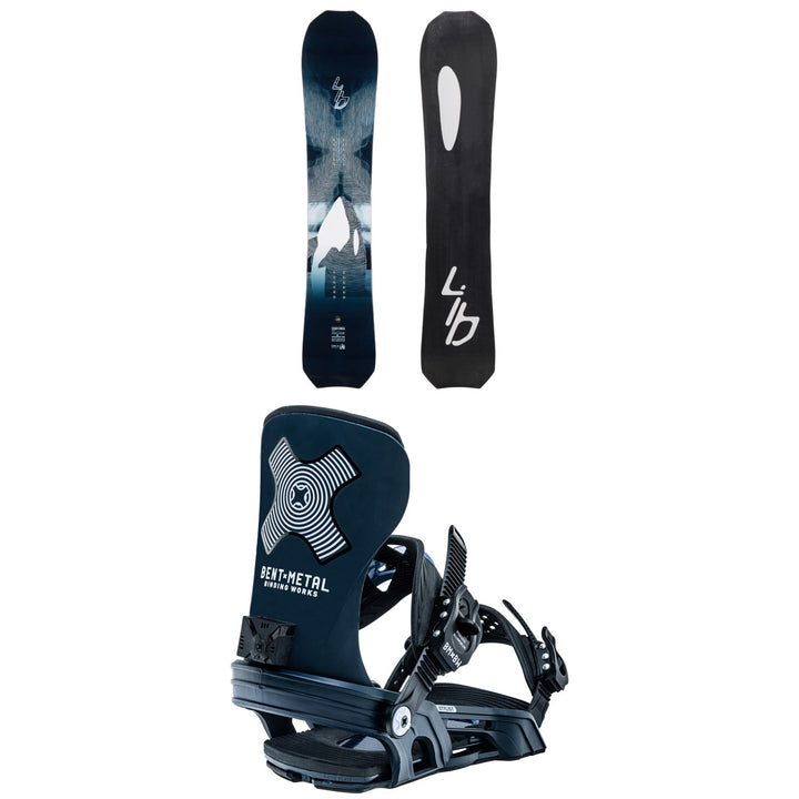 Lib Tech T.Rice Orca Snowboard + Bent Metal Stylist Snowboard Bindings - Women's 2023