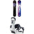 Sims ATV Snowboard + Fix Truce Snowboard Bindings 2023