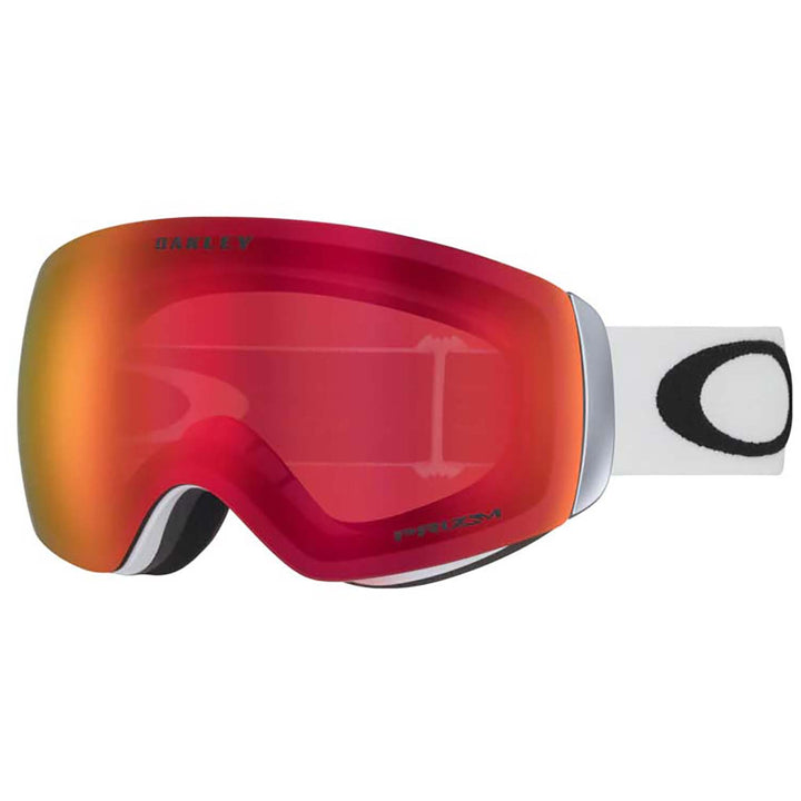Oakley Flight Deck M Goggles Matte White/Prizm Torch Iridium