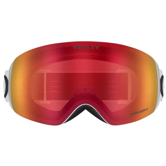 Oakley Flight Deck M Goggles Matte White/Prizm Torch Iridium