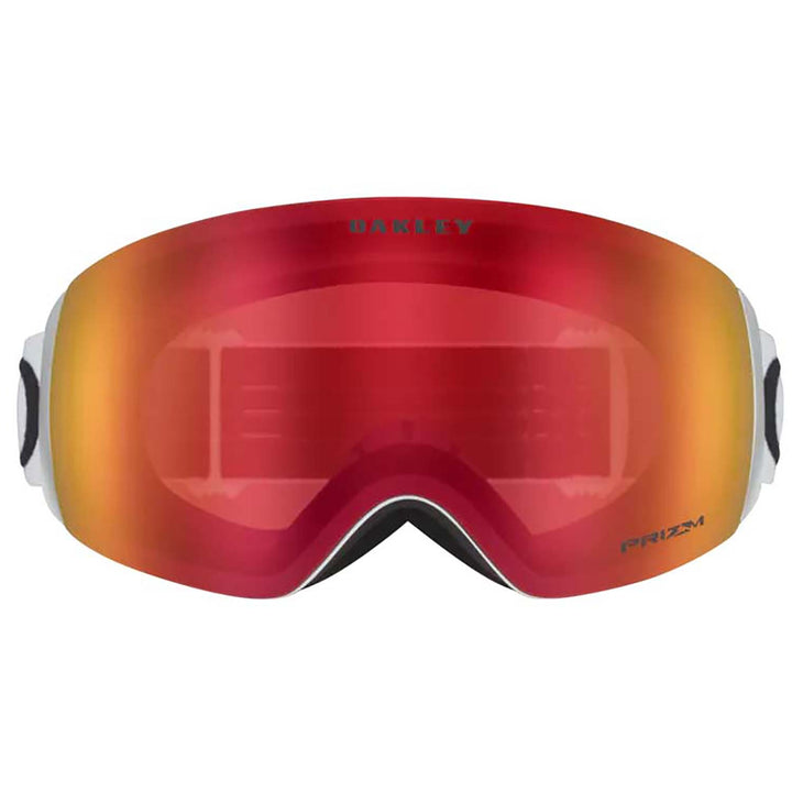 Oakley Flight Deck M Goggles Matte White/Prizm Torch Iridium