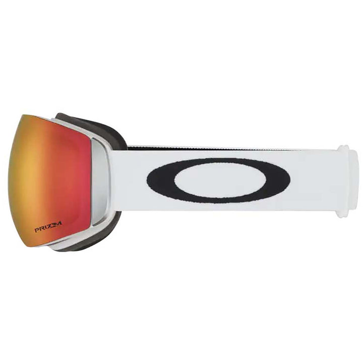 Oakley Flight Deck M Goggles Matte White/Prizm Torch Iridium
