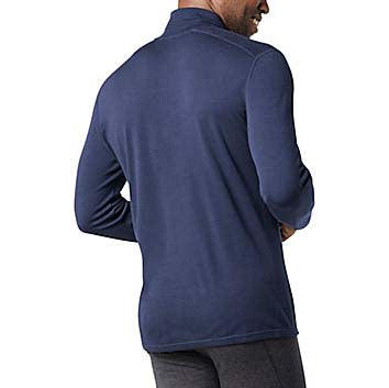 Smartwool Classic Thermal Merino Base Layer 1/4 Zip Top - Men's Deep Navy