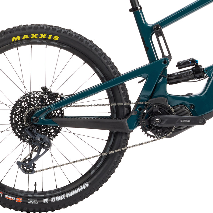 Santa Cruz Bicycles Bullit MX CC S E-Mountain Bike 2023 Gloss Hunter Green
