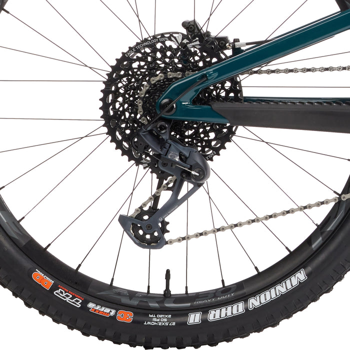 Santa Cruz Bicycles Bullit MX CC S E-Mountain Bike 2023 Gloss Hunter Green
