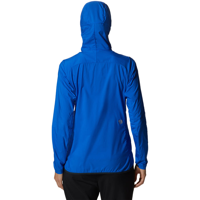 Mountain Hardwear Kor Airshell Hoodie - Women's Bright Island Blue