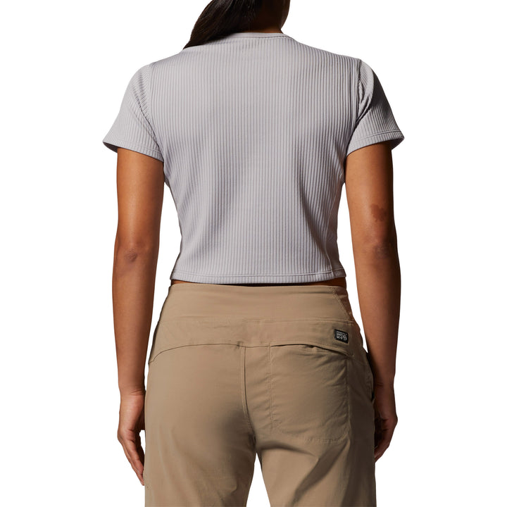 Mountain Hardwear Summer Rib™ Short Sleeve T-Shirt - Women's Light Dunes