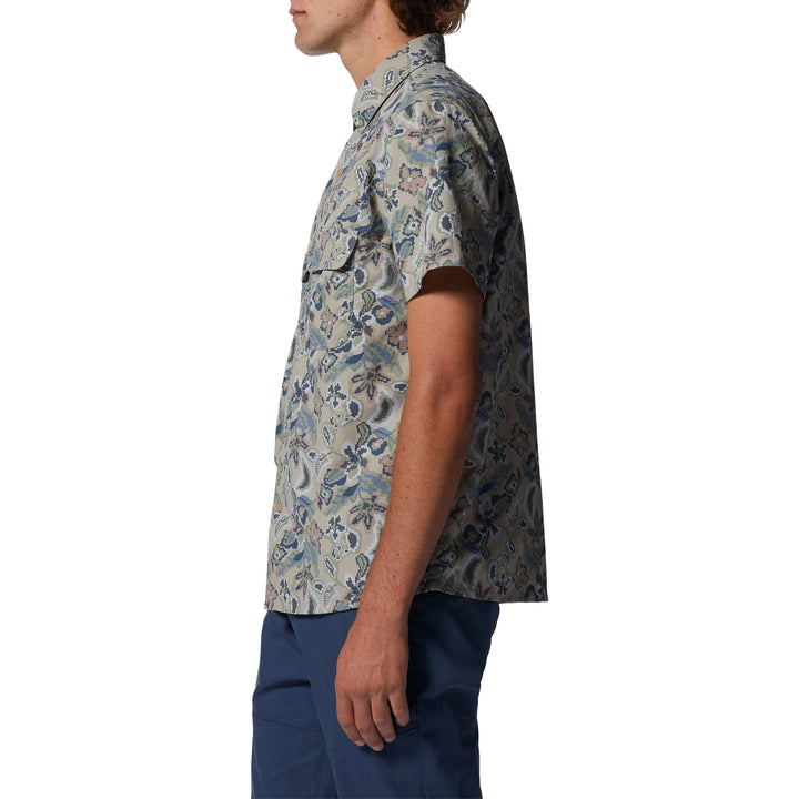 Mountain Hardwear Stryder™ Short-Sleeve Shirt - Men's Badlands Kilim Floral Print