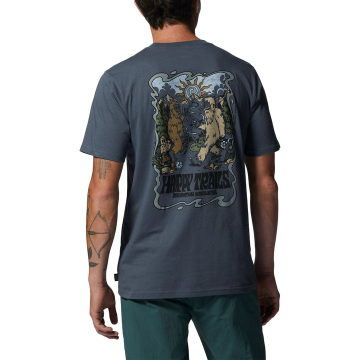 Mountain Hardwear Happy Trails™ T-Shirt - Men's Graphite