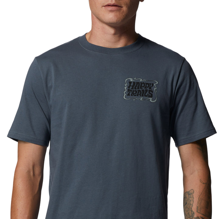 Mountain Hardwear Happy Trails™ T-Shirt - Men's Graphite