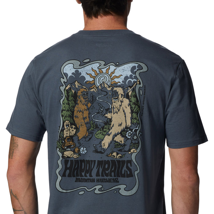 Mountain Hardwear Happy Trails™ T-Shirt - Men's Graphite