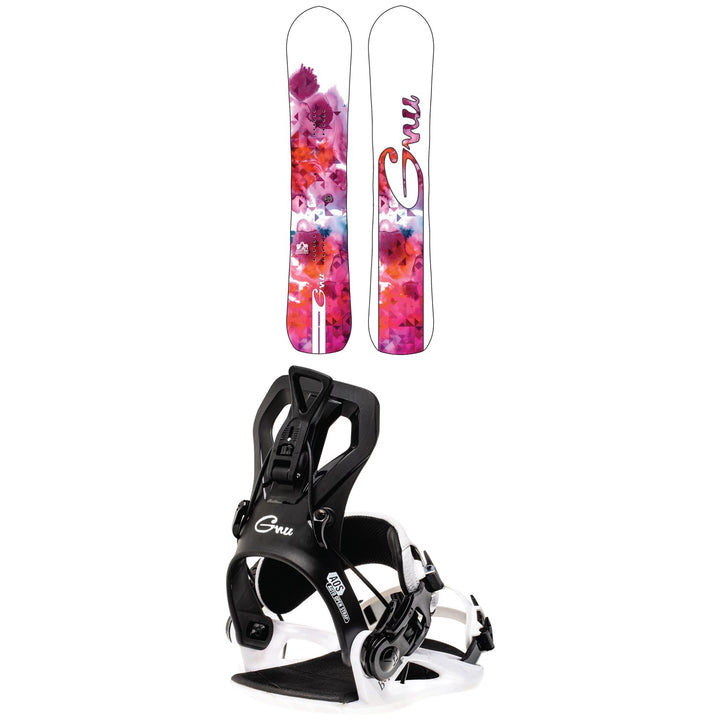 GNU Chromatic BTX Snowboard + B-Real Snowboard Bindings - Women's 2023