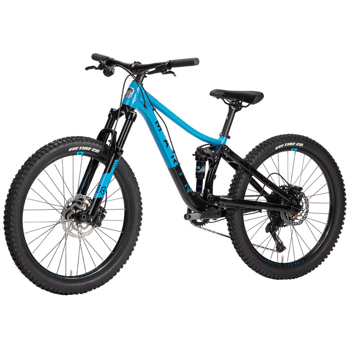Marin Rift Zone Jr 24" Complete Mountain Bike - Kids' 2022 Gloss Cyan/Black