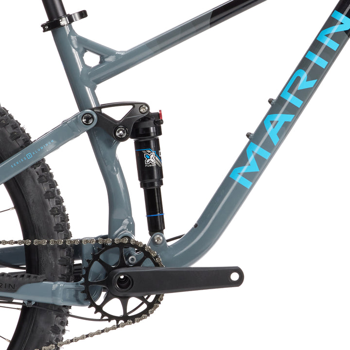 Marin Rift Zone 1 27.5" Complete Mountain Bike 2022 Gloss Black/Charcoal/Blue