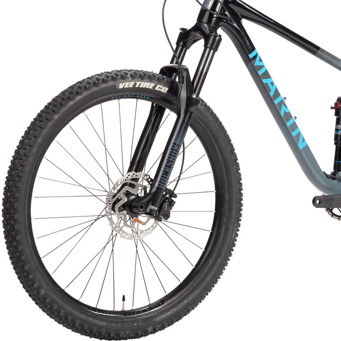 Marin Rift Zone 1 27.5" Complete Mountain Bike 2022 Gloss Black/Charcoal/Blue
