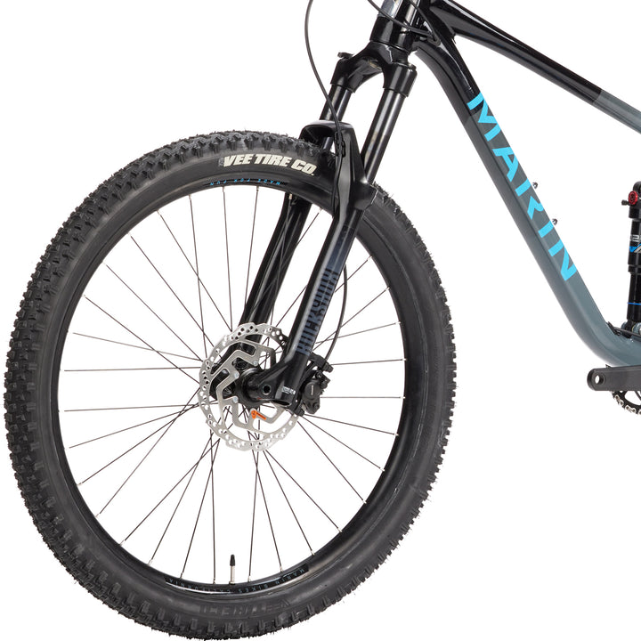 Marin Rift Zone 1 27.5" Complete Mountain Bike 2022 Gloss Black/Charcoal/Blue