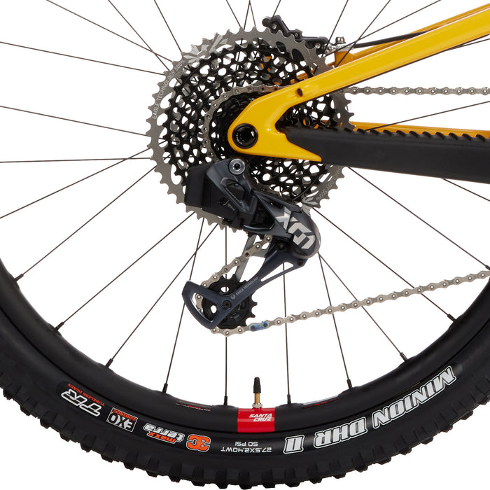 Santa Cruz Bicycles 5010 CC X01 AXS Reserve Complete Mountain Bike 2022 Golden Yellow