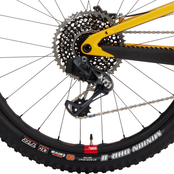 Santa Cruz Bicycles 5010 CC X01 AXS Reserve Complete Mountain Bike 2022 Golden Yellow