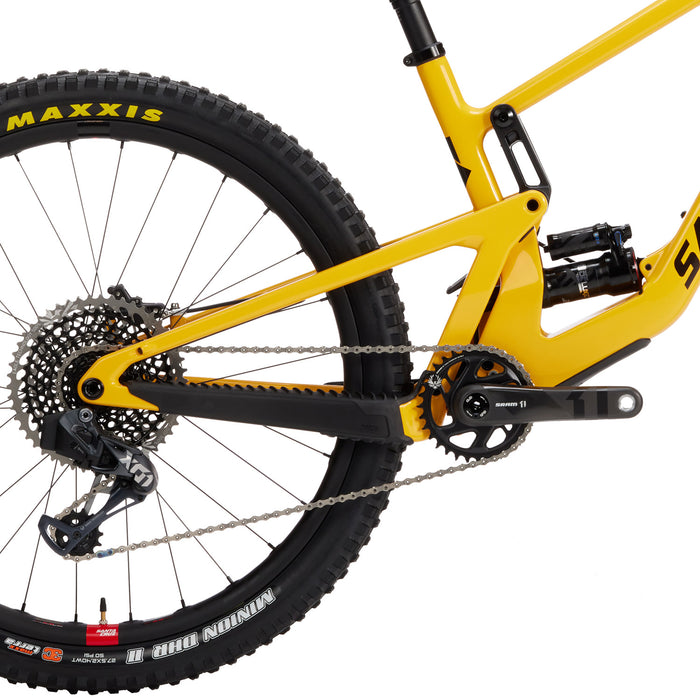 Santa Cruz Bicycles 5010 CC X01 AXS Reserve Complete Mountain Bike 2022 Golden Yellow