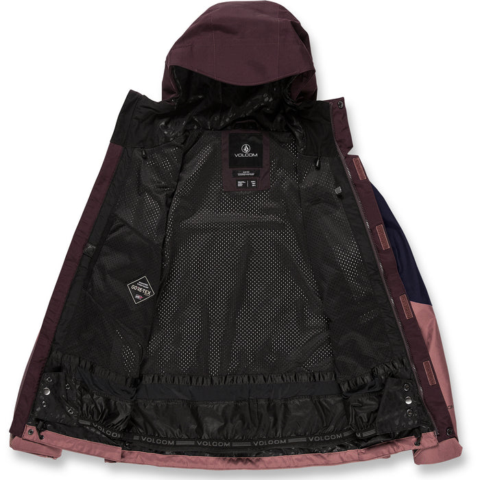 Volcom Aris GORE-TEX Jacket - Women's Black Plum