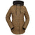 Volcom Hooded Flannel Jacket - Women's Caramel