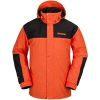 Volcom Longo GORE-TEX Jacket - Men's Orange Shock::Orange Shock