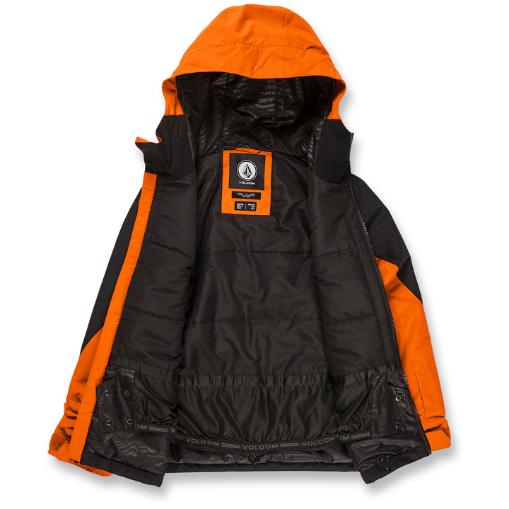Volcom Vernon Insulated Jacket - Boys' Orange Shock