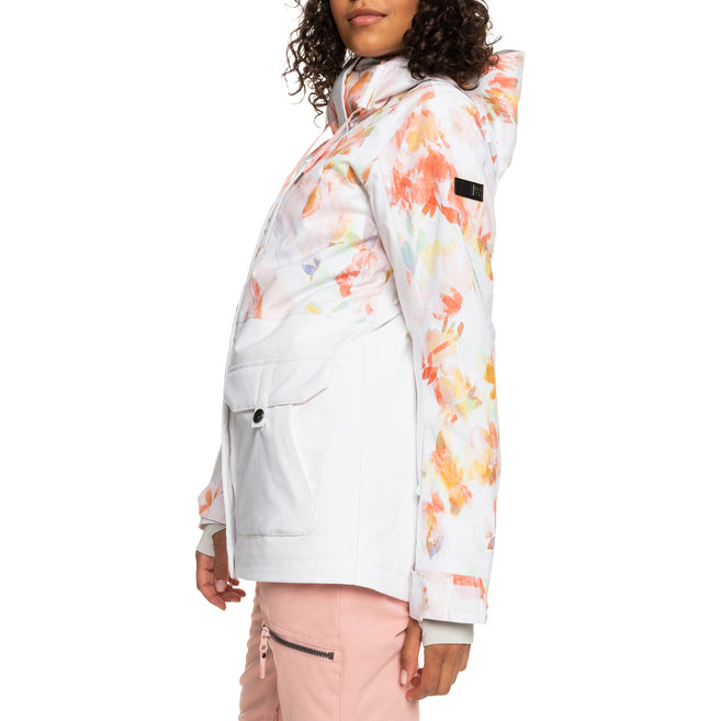 Roxy Andie Jacket - Women's Bright White Tenderness