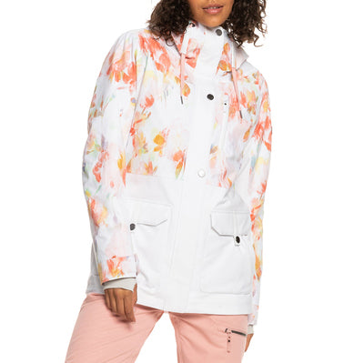 Roxy Andie Jacket - Women's Bright White Tenderness