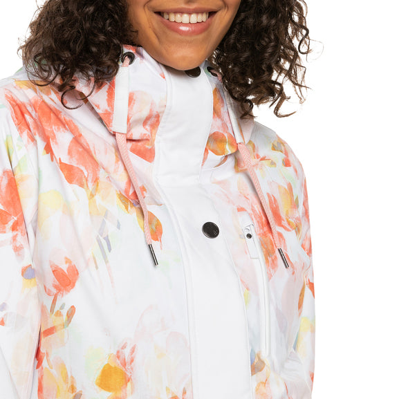 Roxy Andie Jacket - Women's Bright White Tenderness