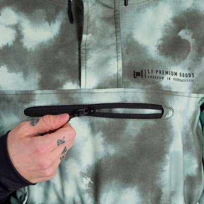 L1 Prowler Anorak - Women's Tie Dye/C-Plat