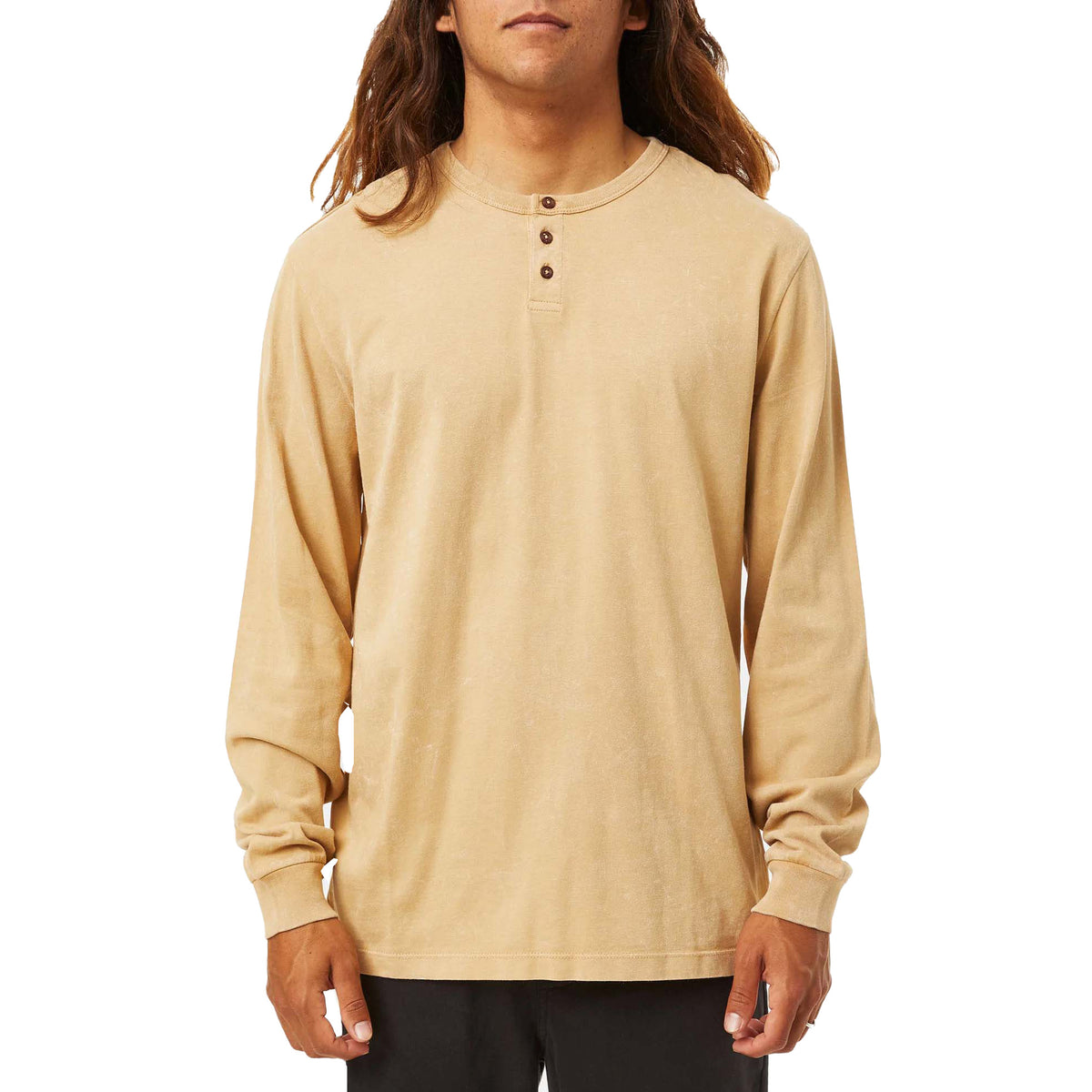 Katin Mesa Hensley Long-Sleeve Shirt - Men's Khaki Mineral
