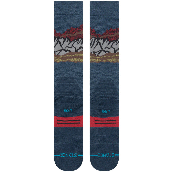 Stance Chin Valley Snow Socks Blue