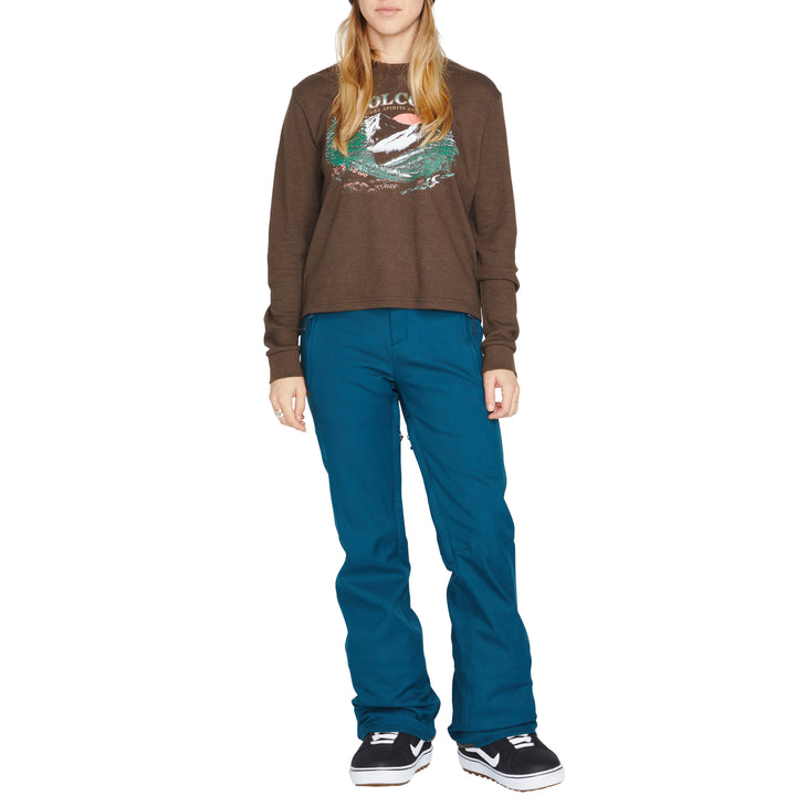 Volcom Species Stretch Pants - Women's Storm Blue